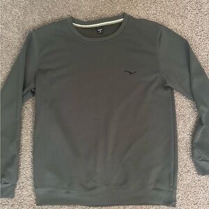 Men's Olive Crewneck Sweater